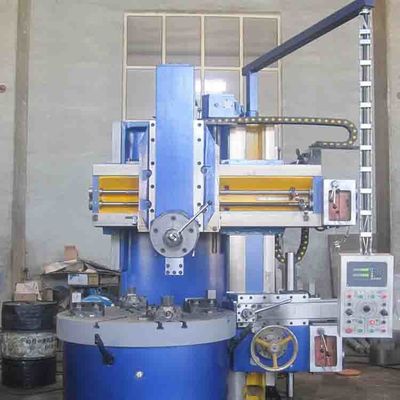 Máquina de torno manual de coluna única convencional para usinagem de trabalho pesado