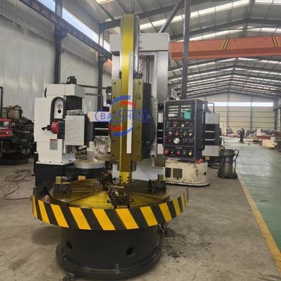 Máquina de torneamento vertical VTL pequena Tipo manual Máquina de torneamento vertical C5112