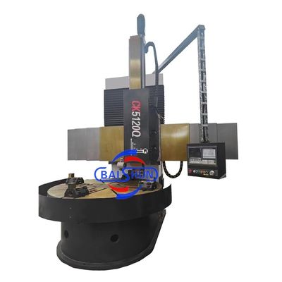 Máquina de torneamento CNC vertical de metais