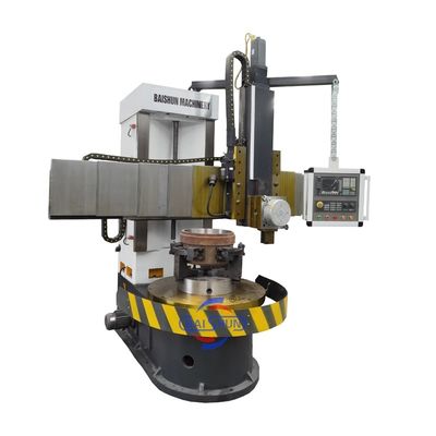 Máquina de máquina vertical de alta velocidade do sistema FANUC Ferramentas CNC Máquina de torno vertical