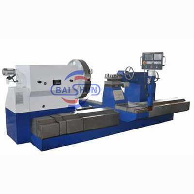 Torno horizontal CNC de trabalho pesado Torno de rolamento para processamento de moinho de rolamento