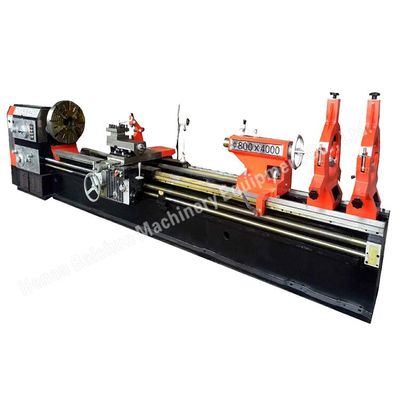 balanço na máquina de torno de lacuna manual de trabalho pesado horizontal convencional