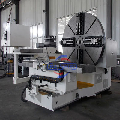 Torno padrão de tipo de piso grande para usinagem de hélice de estaleiro de 2500 mm