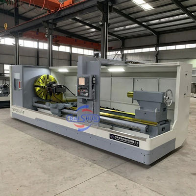 Máquina de torneamento de Cnc de metal de cama plana girando CK6150 horizontal