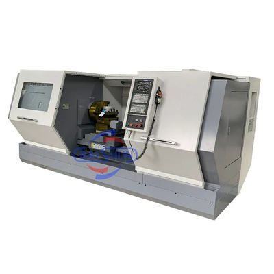 Máquina de torneamento CNC automática de cama plana