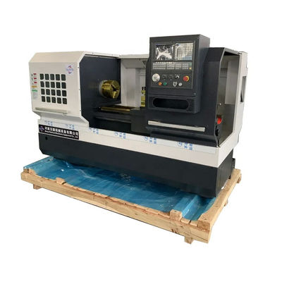 Torno horizontal Torno CNC centro de fresagem com ferramentas vivas cama plana