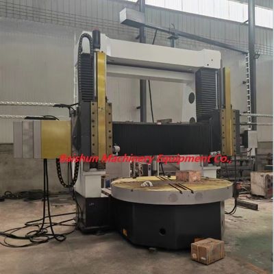 Máquina de torneamento de metais de torno CNC vertical de dupla coluna