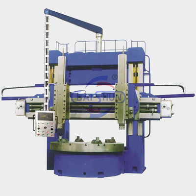 Máquina de torno vertical de duas colunas de trabalho pesado