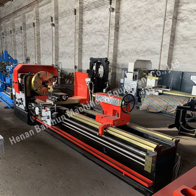 Máquina de torno manual de alta precisão de trabalho pesado horizontal usada Cw6180 Cw6280