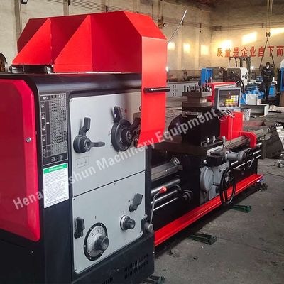 Máquina de torno horizontal de grande porte de 1,5 metros Cw Série de tornos universais