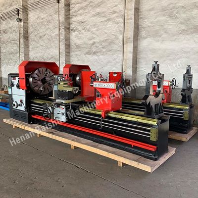 Máquina de torno mecânico paralelo horizontal Máquina de rosqueamento de tubos de ferro Tornos de grande diâmetro