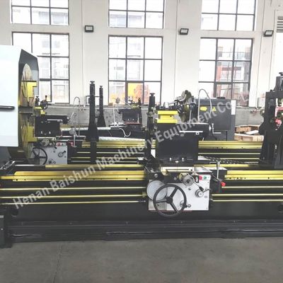 Máquina de torno horizontal manual Cw61125q Torno metálico Largura do leito horizontal 600 mm