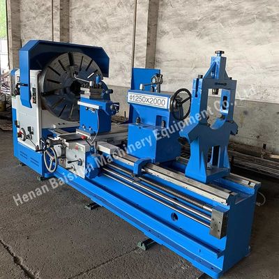 Máquina de torno horizontal de trabalho pesado