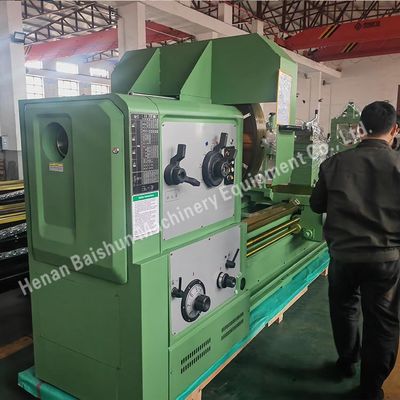 Cw série grande horizontal manual máquina de torno para aço fácil operação