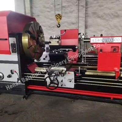 Máquina de torno de cama de lacuna horizontal 130mm Torno de hobby