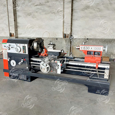 Máquina de torneamento e perfuração de torno horizontal universal de trabalho pesado