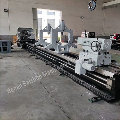 Máquina de torneamento convencional Máquina de torno de trabalho pesado 755 mm Largura do leito