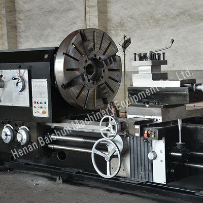 Série Cw61 Torno Automático Horizontal Rotativo Furo de Cama Torno Grande Furo