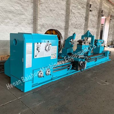 Máquina de torno manual convencional para aço de 200 rpm