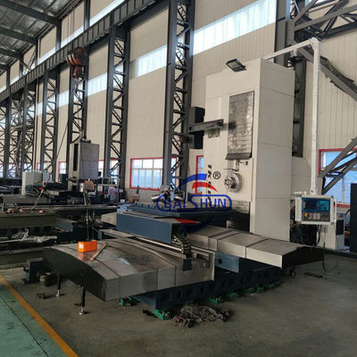 8000 kg Capacidade de carga Máquina de fresagem de metal CNC Tipo de piso Máquina de fresagem horizontal