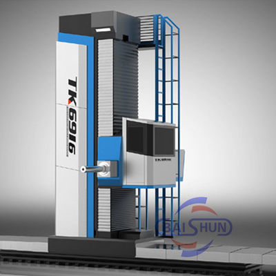 Máquina de perfurar e moer de metal universal de trabalho CNC Tipo horizontal pesado