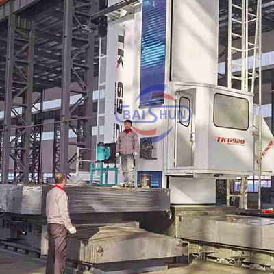 Grande Tk69 Heavy Duty Horizontal Cnc Boring Mill Tipo de piso máquina de perfurar de alta velocidade grande viagem