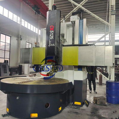 Henan Torno Mecanico Vertical Carousel CK5125 CNC Tornos Máquina de Torção