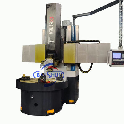 CK5125 Máquina de trabalho pesado de coluna única Ferramenta CNC Torno Vertical Torno
