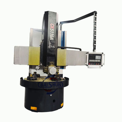 Motor de coluna única Torno automático preço de torneamento CNC Torno vertical