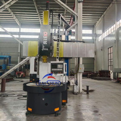 Máquina de torno de Cnc de coluna única Torno vertical CK51 série Torno Cnc vertical