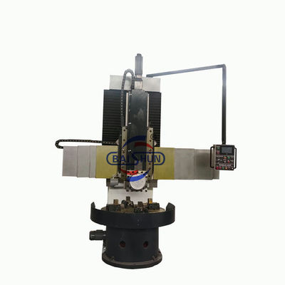 CK5112 Máquina de torno vertical de coluna única CNC Máquina de fresagem vertical