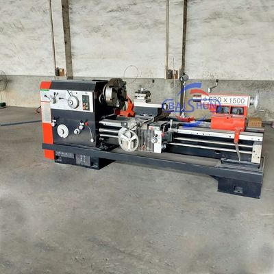 Tipo horizontal 630 mm Diâmetro Meter Torno Universal Torreta Horizontal