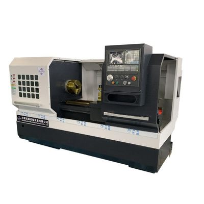 Máquina de torneamento Cnc para transformação de metais Ck6150 Máquina de torneamento Cnc horizontal de cama plana