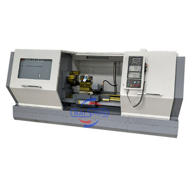Máquina de torno CNC horizontal de cama plana CK6150 Tornos de banco para metal