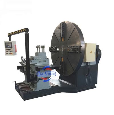 Função pesada flange econômica girando torno disco de usinagem de piso de frente torno