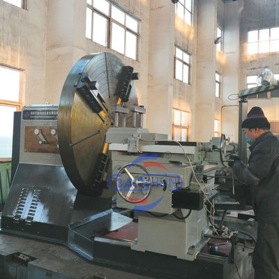 Big Face Heavy Duty Flange Processing Lathe Lathe Horizontal voltado para a frente