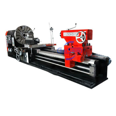 Máquina de mecanização de metais pesados de alta precisão CW61125B Ferramenta de torno horizontal