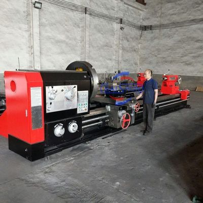 CW62125B Máquina de torneamento manual Torno Torno de torneamento de metal de precisão
