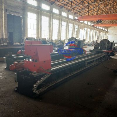 Máquina de torneamento horizontal convencional de trabalho pesado industrial