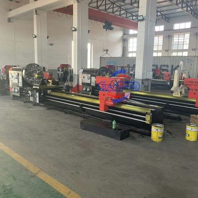 Torno horizontal de engrenagem de carga pesada Torno universal convencional