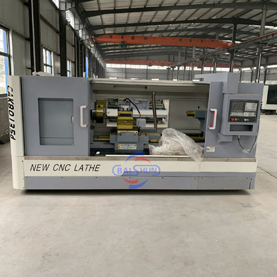 Alta precisão CK6180 horizontal CNC cama plana automática 3 Chuck Torno
