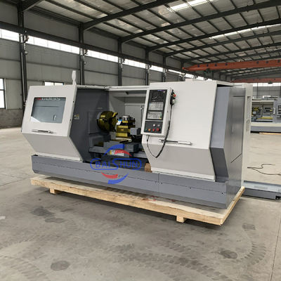 Processamento de metais máquina de fresagem de cama plana de alta precisão torno CNC horizontal