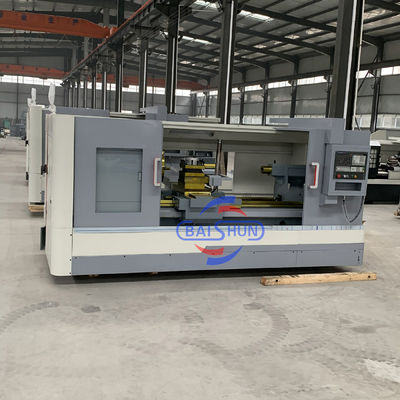 Máquina de torneamento CNC de alta precisão Ferramentas de máquina de metal Máquina de torneamento CNC plana