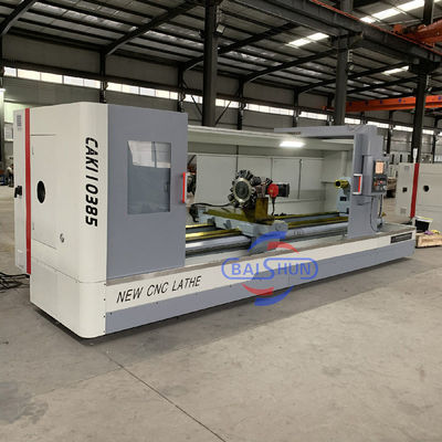 Máquina de torno horizontal de CNC de trabalho pesado Tornos de torneamento de metal de banco
