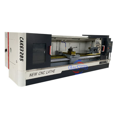 150mm Tail Stock Center Viagem Capacidade de usinagem de trabalho pesado máquina de torno CNC de cama plana