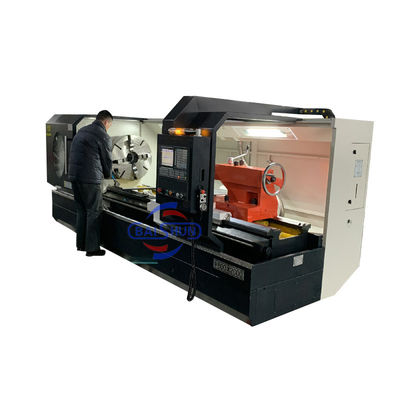 Máquina de torno CNC de corte pesado horizontal
