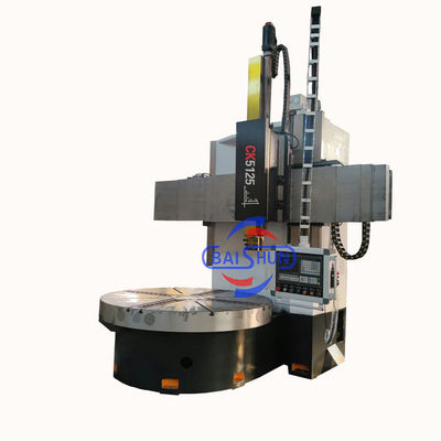 Máquina de torneamento rotativo Cnc Vertical Lathe Máquina de torneamento de metal de fuso único