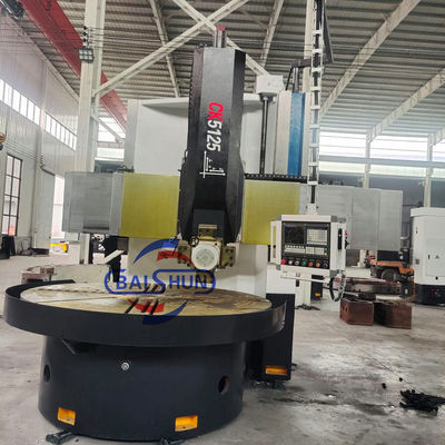 Máquina de torneamento vertical CNC de precisão Máquina de torneamento vertical CNC de trabalho pesado