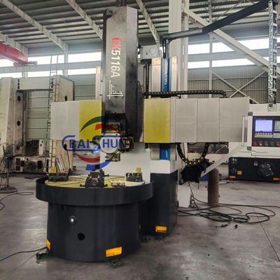 Máquina de torneamento vertical Cnc Torno grande fuso Borro Cnc Torno Máquina para metal