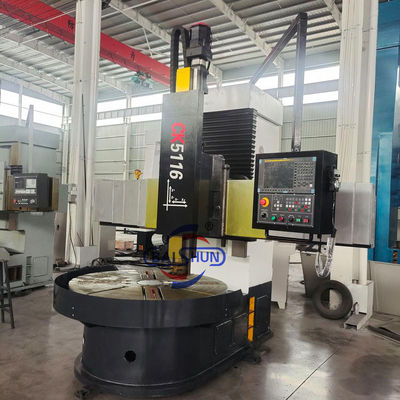 Torneia de torres CNC vertical China Máquina de torneio de CNC FANUC Controlador Máquina de torneio